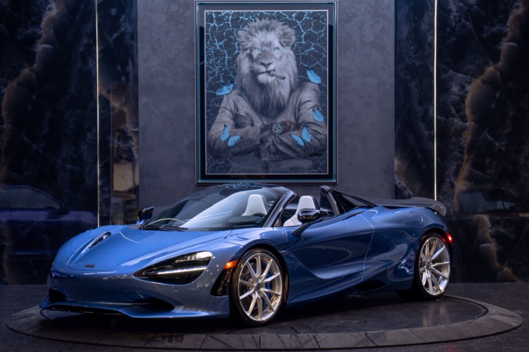Used 2022 McLaren 765LT Spider MSO MATTE URBAN GREEN $570,000 MSRP